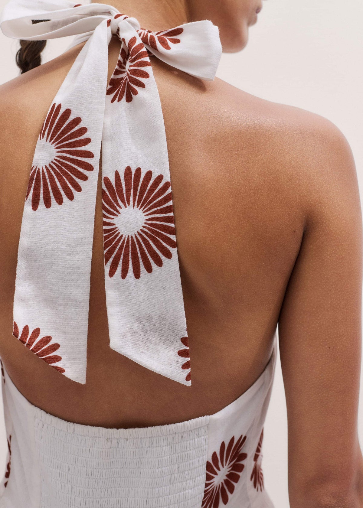 White Full-Length Beach Dress | ME+EM Clothing