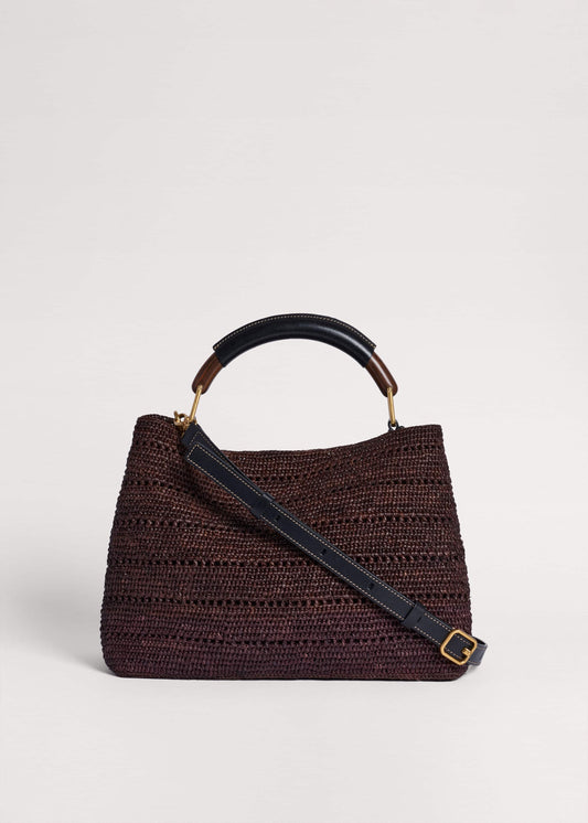Brown Large Day Bag | ME+EM Clothing|Accessories