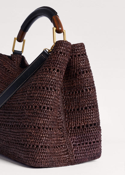Brown Large Day Bag | ME+EM Clothing|Accessories