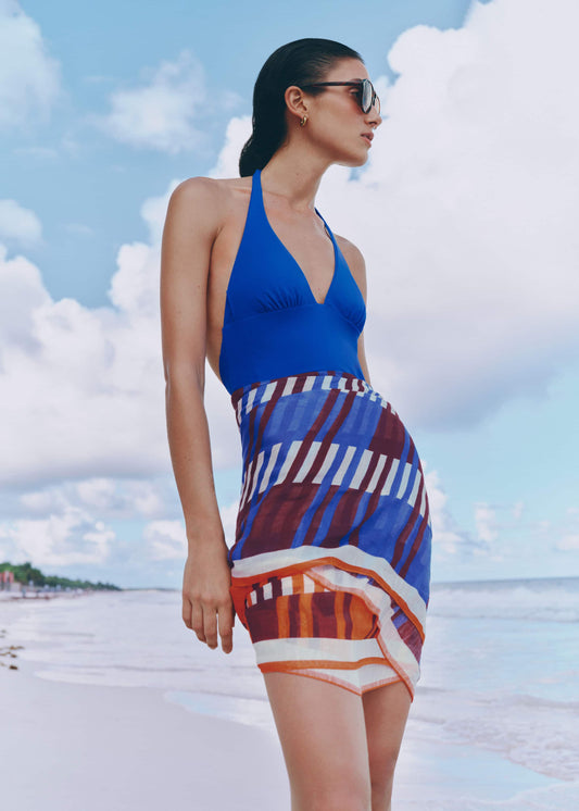 Orange Stripe Sarong | ME+EM Clothing