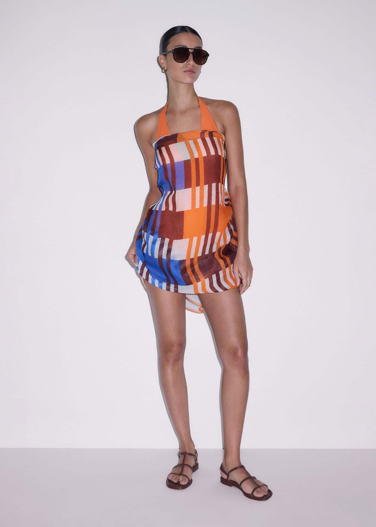Orange Stripe Sarong | ME+EM Clothing
