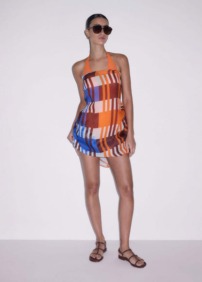 Orange Stripe Sarong | ME+EM Clothing