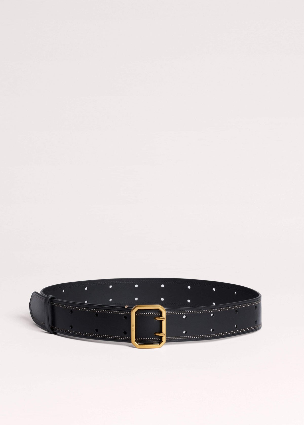 Black Double Prong Belt | ME+EM Clothing|Accessories