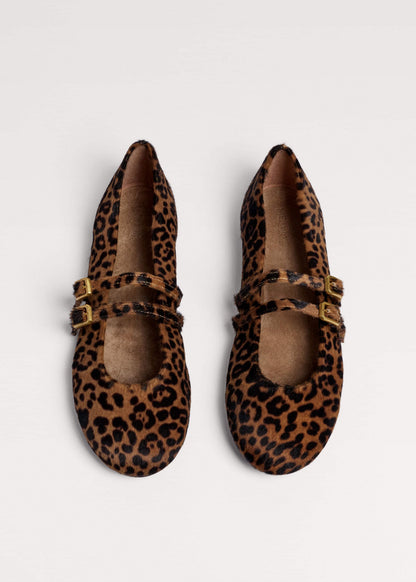 Dark Brown Leopard Ballet Flat | ME+EM Clothing|Accessories