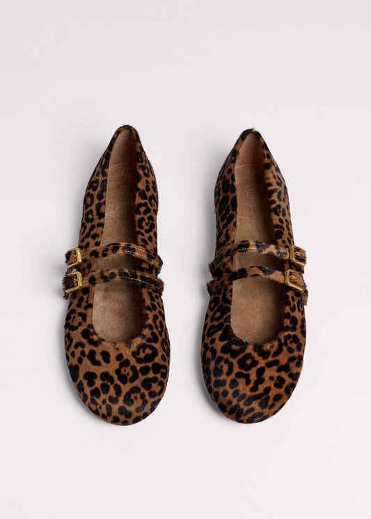 Dark Brown Leopard Ballet Flat | ME+EM Clothing|Accessories
