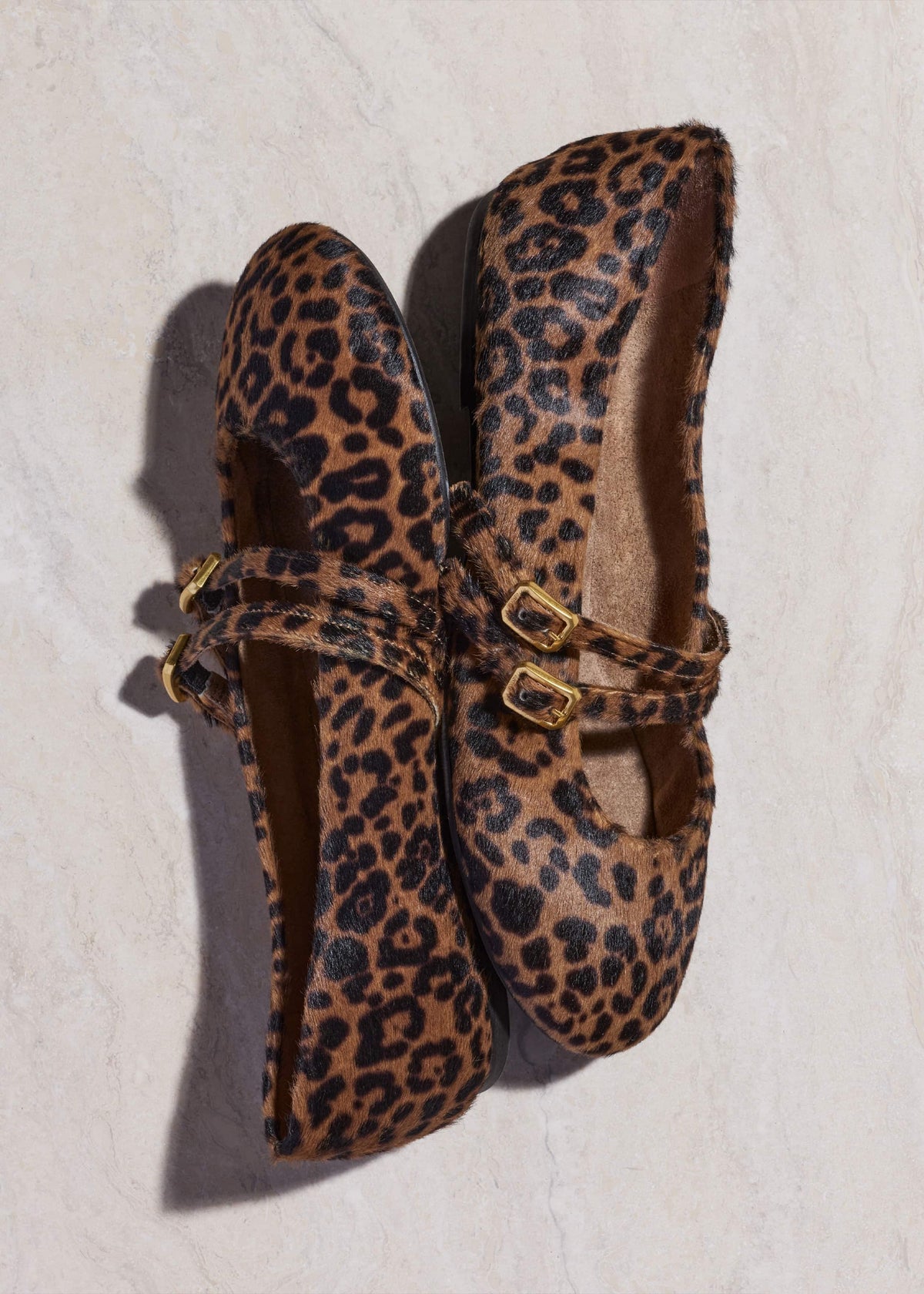Dark Brown Leopard Ballet Flat | ME+EM Clothing|Accessories