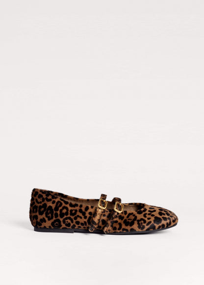 Dark Brown Leopard Ballet Flat | ME+EM Clothing|Accessories