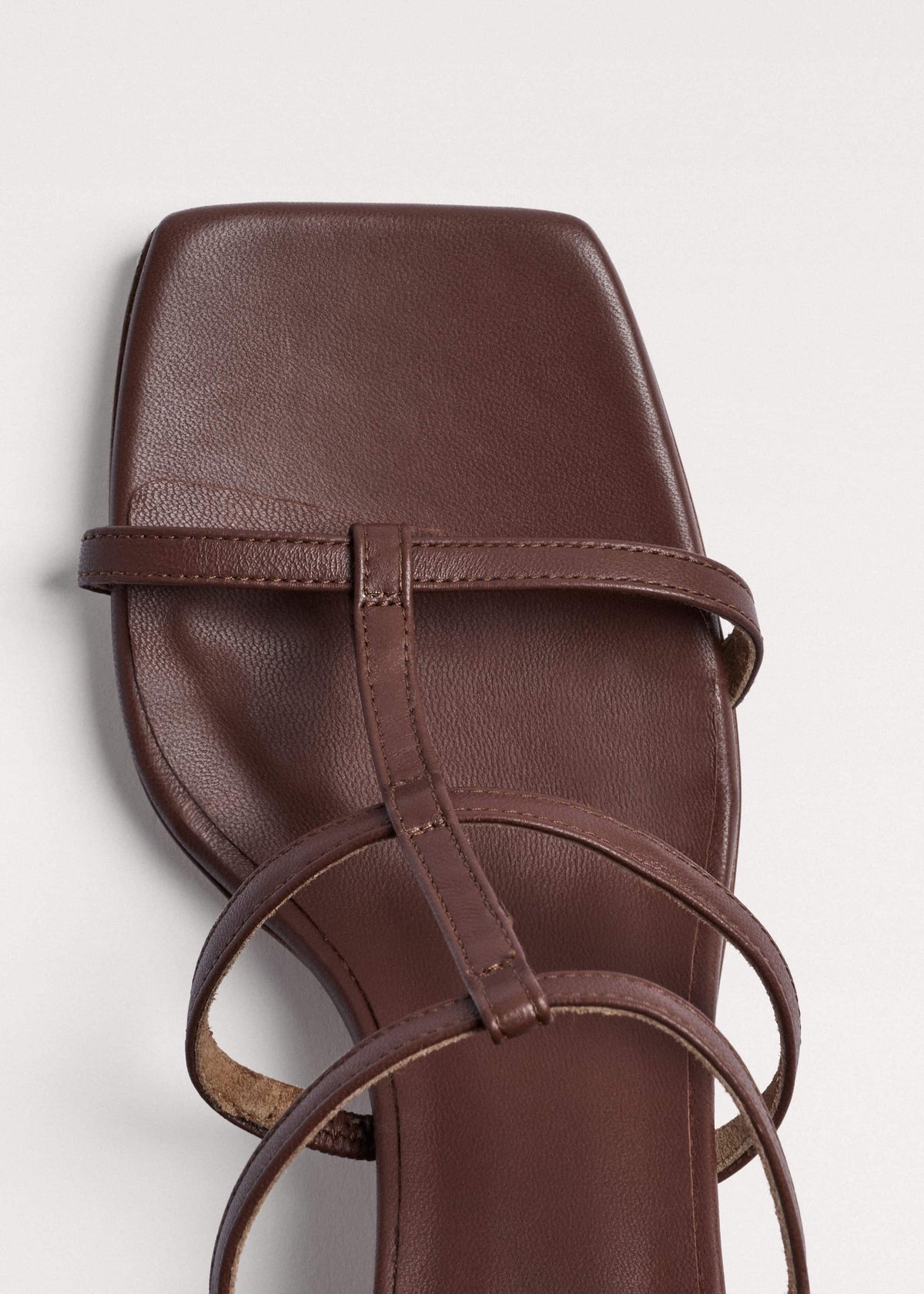 Dark Brown Caged Occasion Sandal | ME+EM Clothing|Accessories