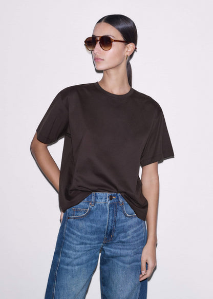 Brown Oversized Tee | ME+EM Clothing