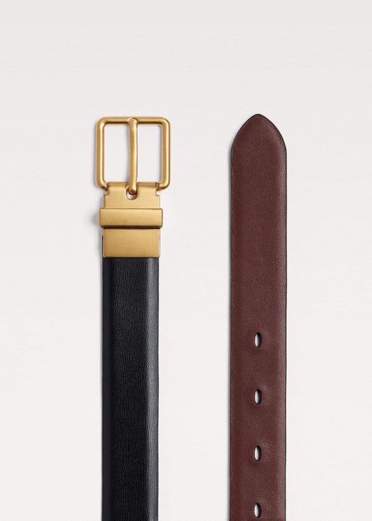 Dark Cinnamon Reversible Belt | ME+EM Clothing|Accessories