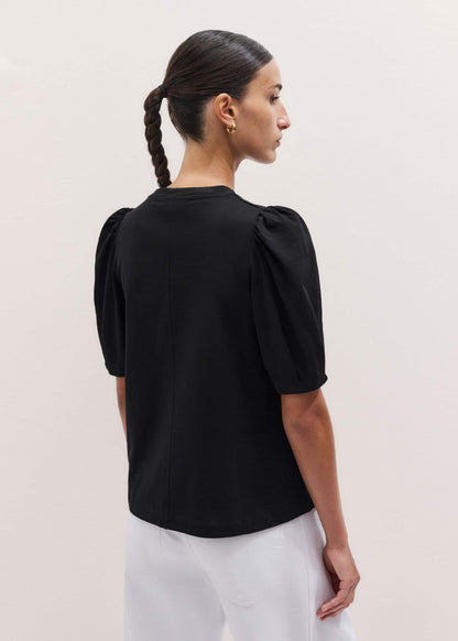 Black Feminine Swing Top | ME+EM Clothing