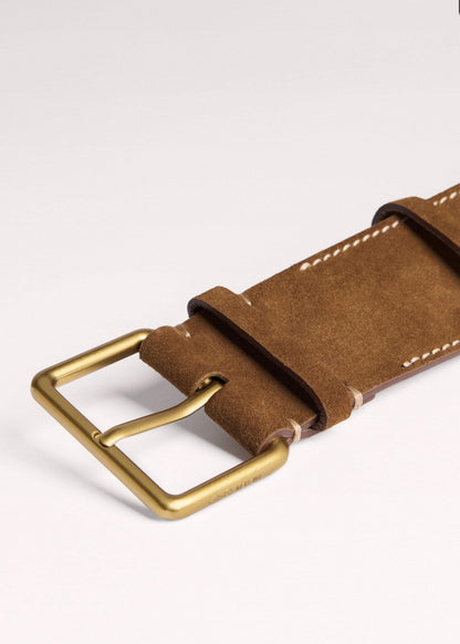 Brown Wide Waist Belt | ME+EM Clothing|Accessories