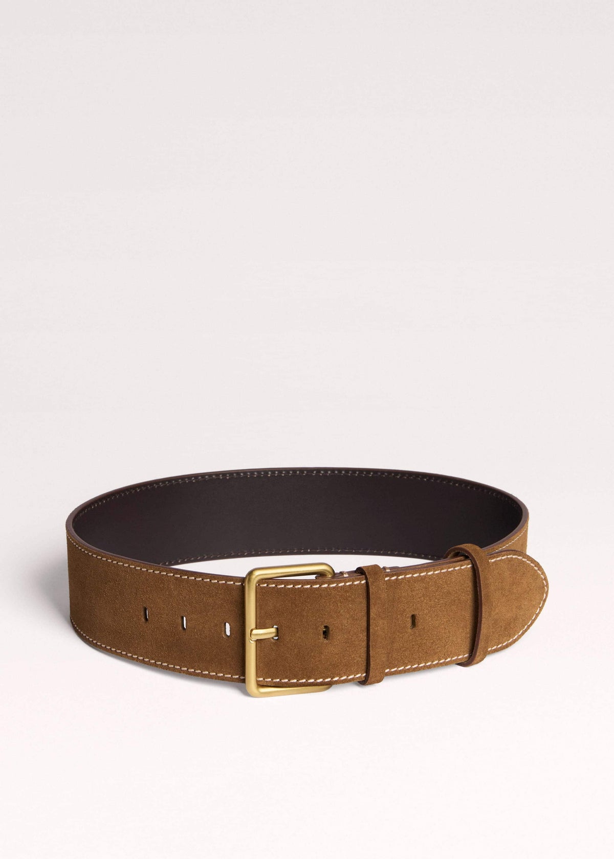Brown Wide Waist Belt | ME+EM Clothing|Accessories