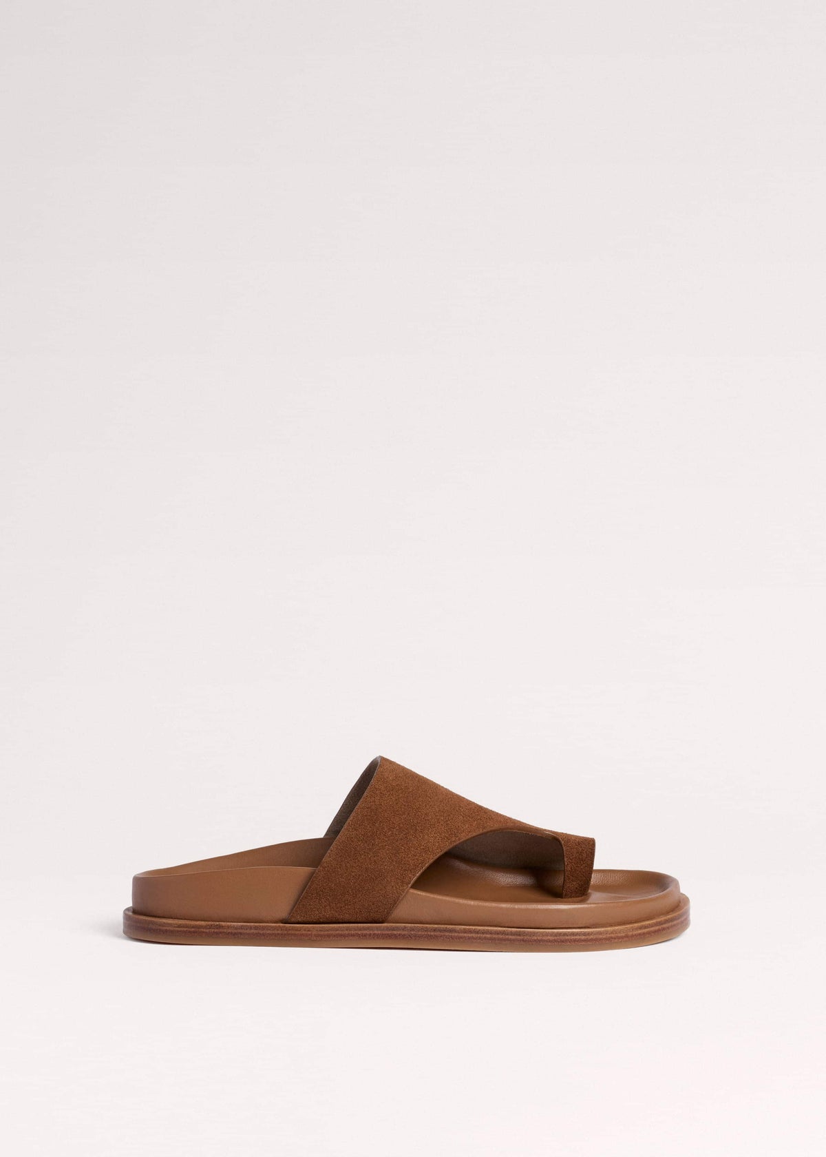 Tan Brown Asymmetric Sandal | ME+EM Clothing|Accessories
