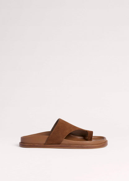 Tan Brown Asymmetric Sandal | ME+EM Clothing|Accessories