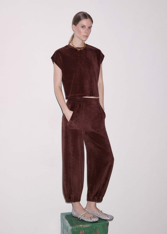 Cinnamon Brown Relaxed Jogger Set | ME+EM Clothing