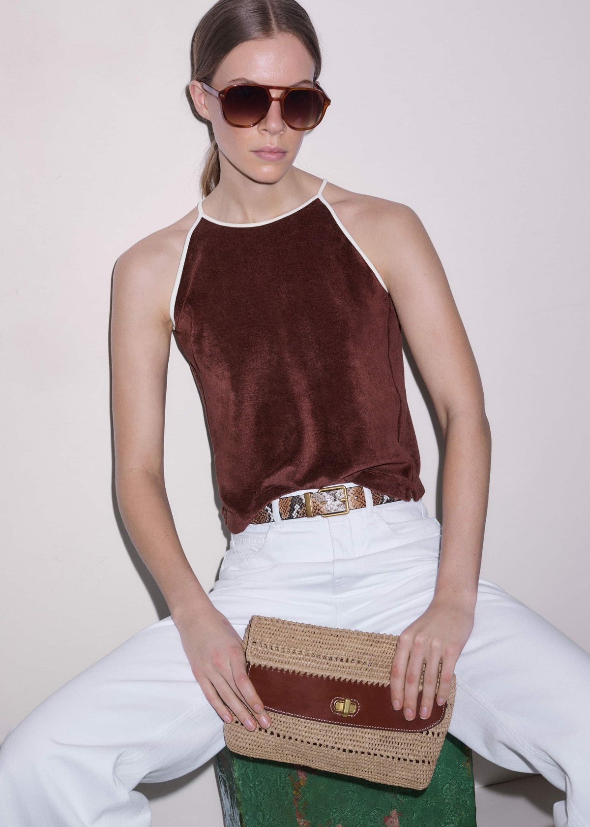 Cinnamon Brown Relaxed Jogger Set | ME+EM Clothing