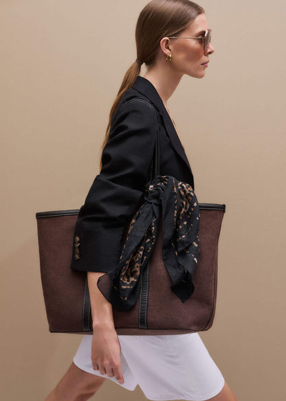 Brown Reversible Tote | ME+EM Clothing|Accessories