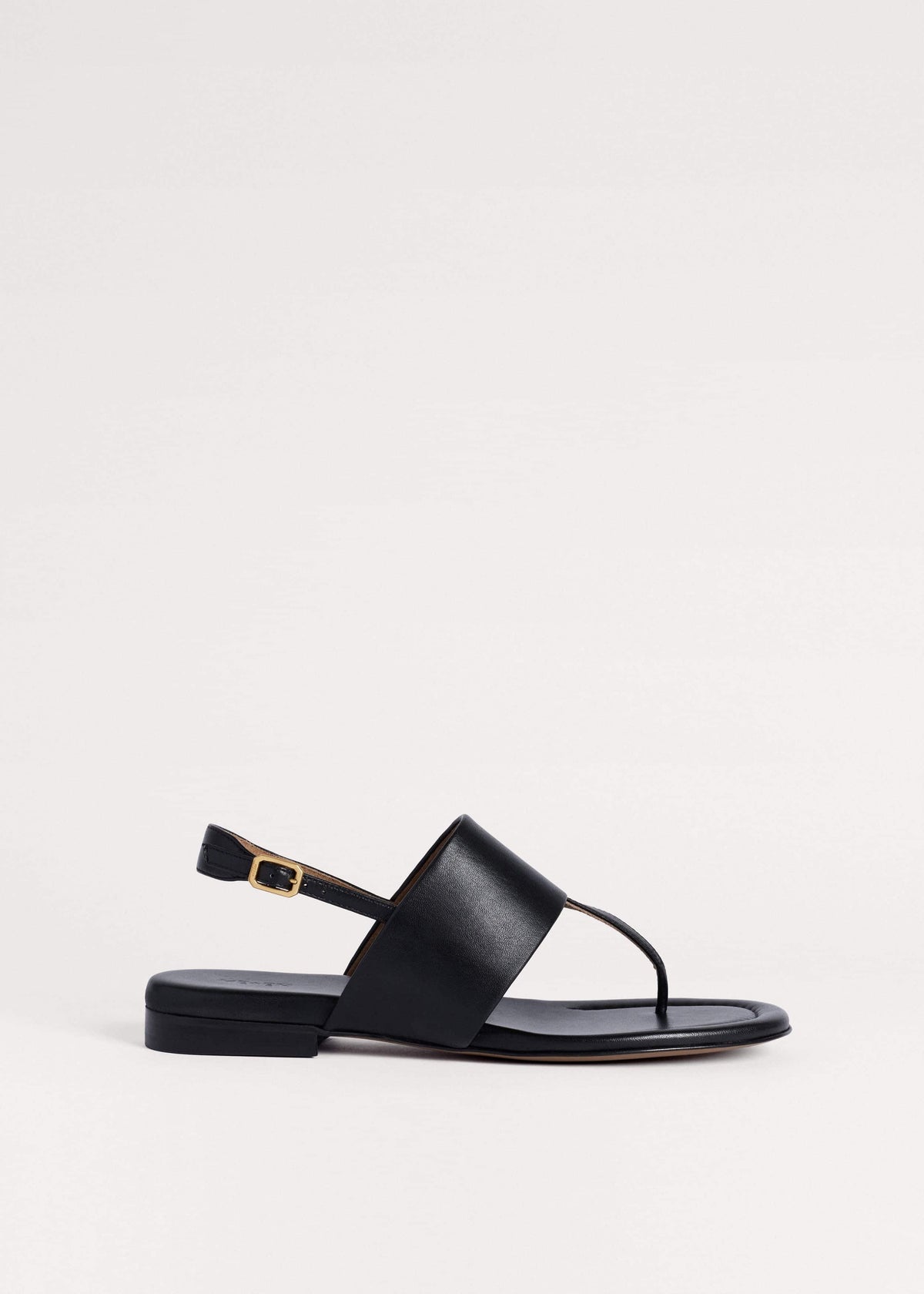 Black Minimal Sandal | ME+EM Clothing|Accessories