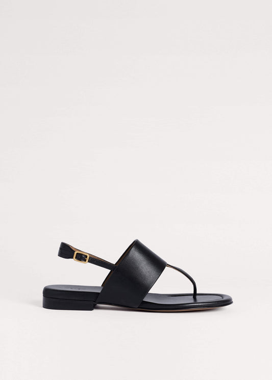 Black Minimal Sandal | ME+EM Clothing|Accessories
