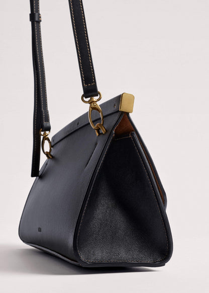 Black Tailored Clutch Bag | ME+EM Clothing|Accessories