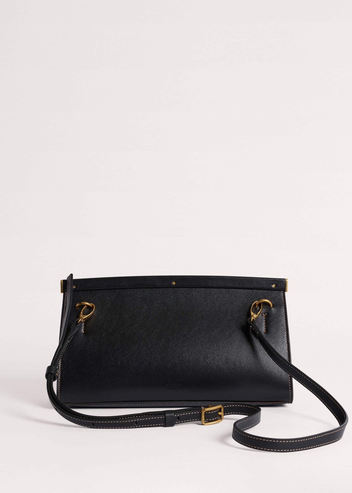Black Tailored Clutch Bag | ME+EM Clothing|Accessories