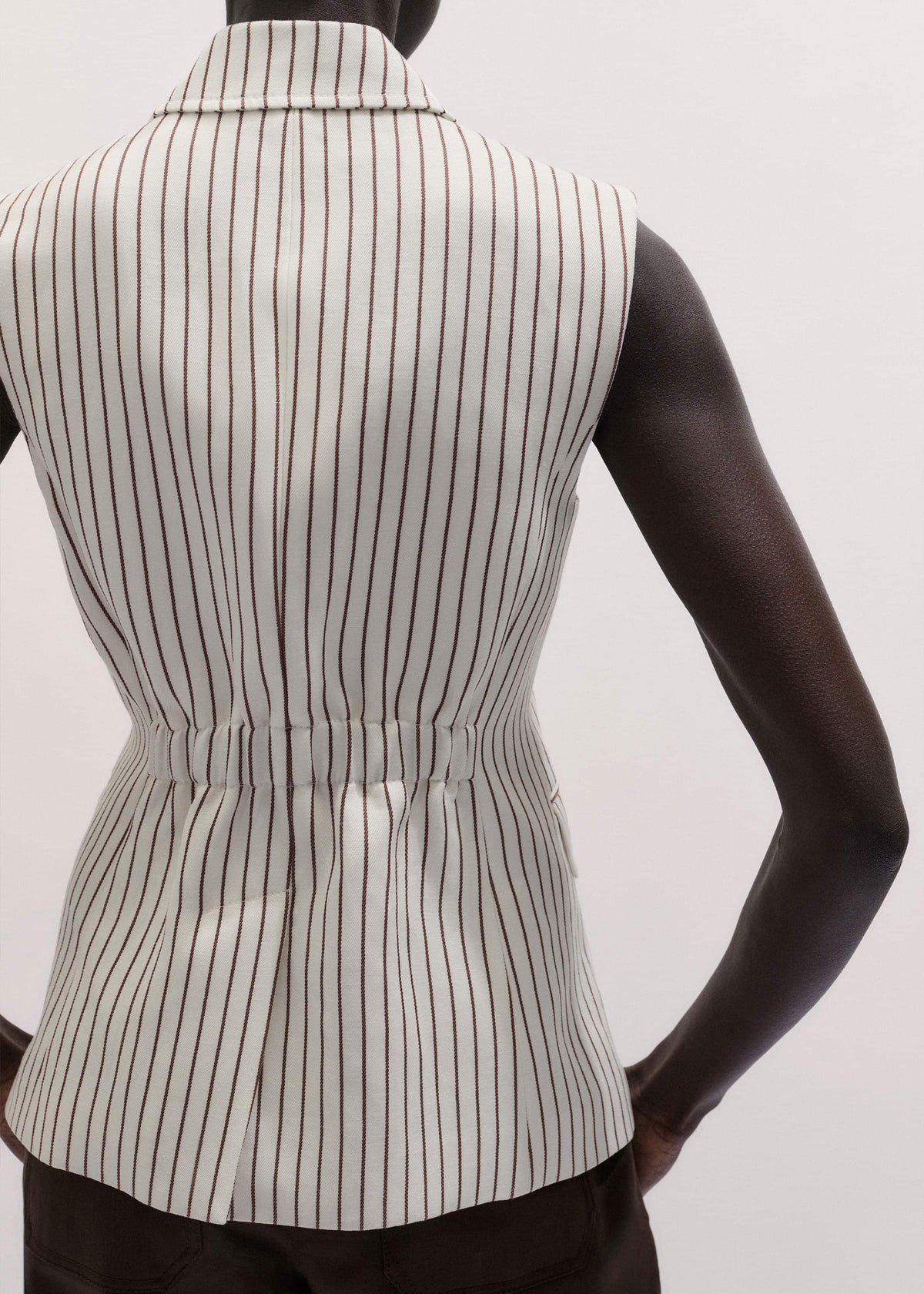 Ivory Slim Vest | ME+EM Clothing