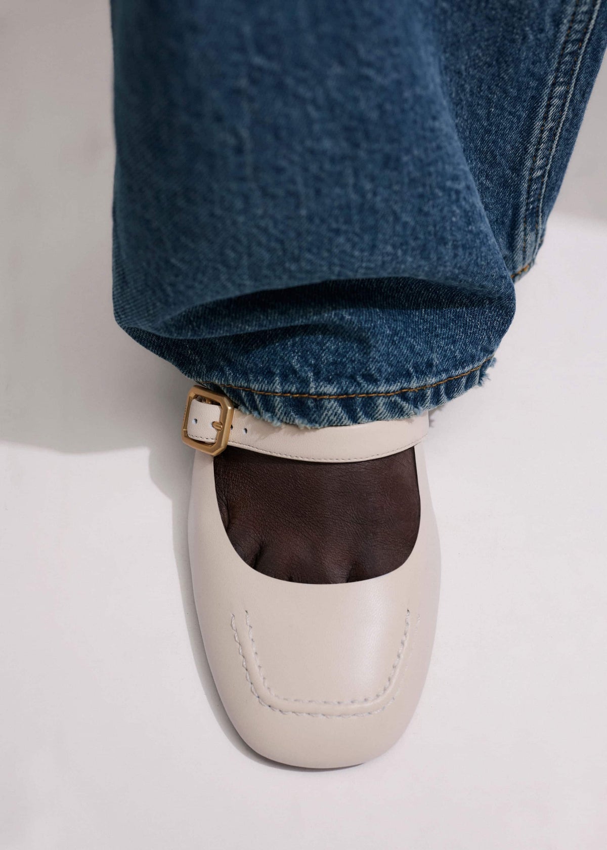 Cream Classic Mary Jane Heel | ME+EM Clothing|Accessories