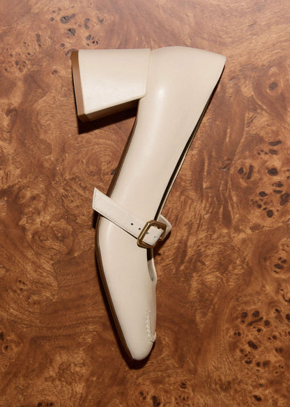 Cream Classic Mary Jane Heel | ME+EM Clothing|Accessories