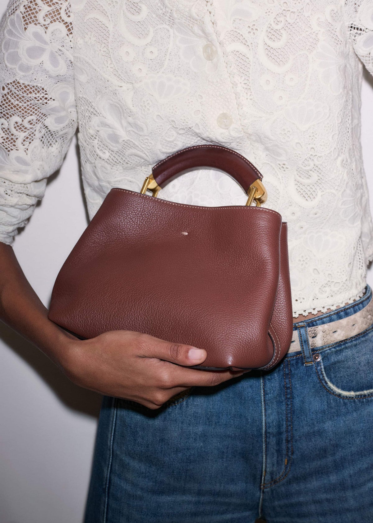 Brown Mini Day Bag | ME+EM Clothing|Accessories