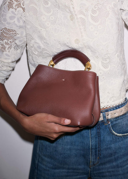Brown Mini Day Bag | ME+EM Clothing|Accessories