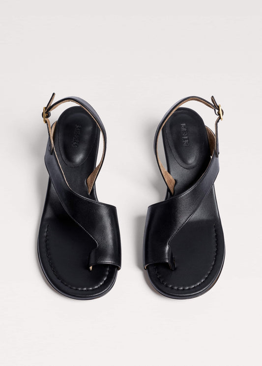 Black Asymmetric Heel | ME+EM Clothing|Accessories