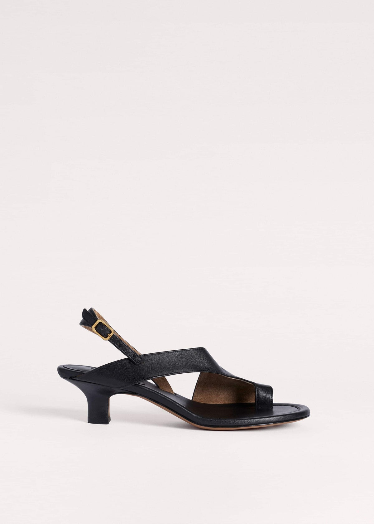 Black Asymmetric Heel | ME+EM Clothing|Accessories