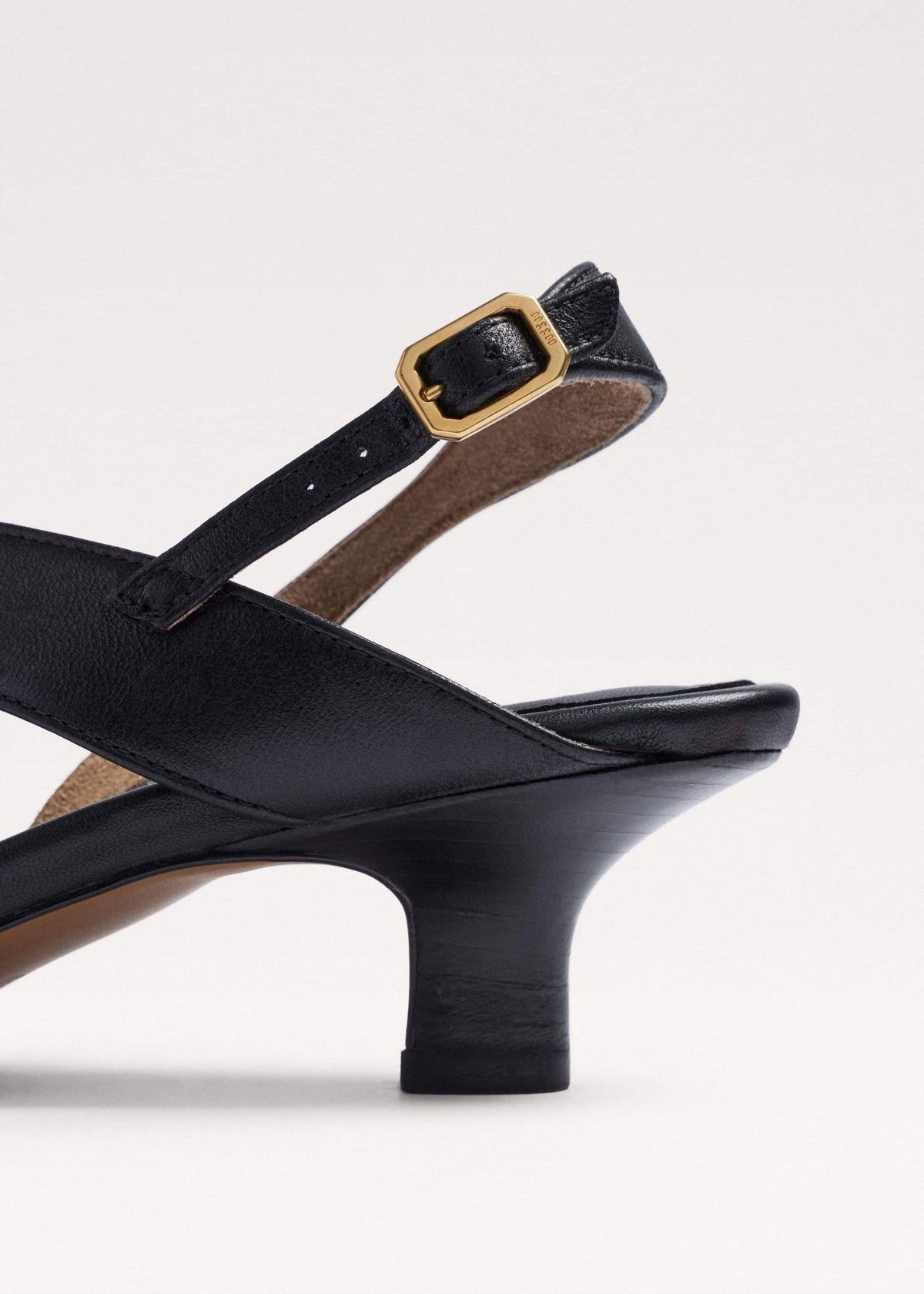 Black Asymmetric Heel | ME+EM Clothing|Accessories