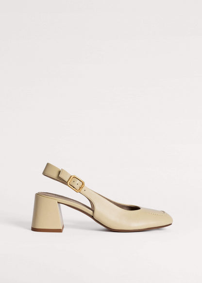 Cream Occasion Slingback Heel | ME+EM Clothing|Accessories