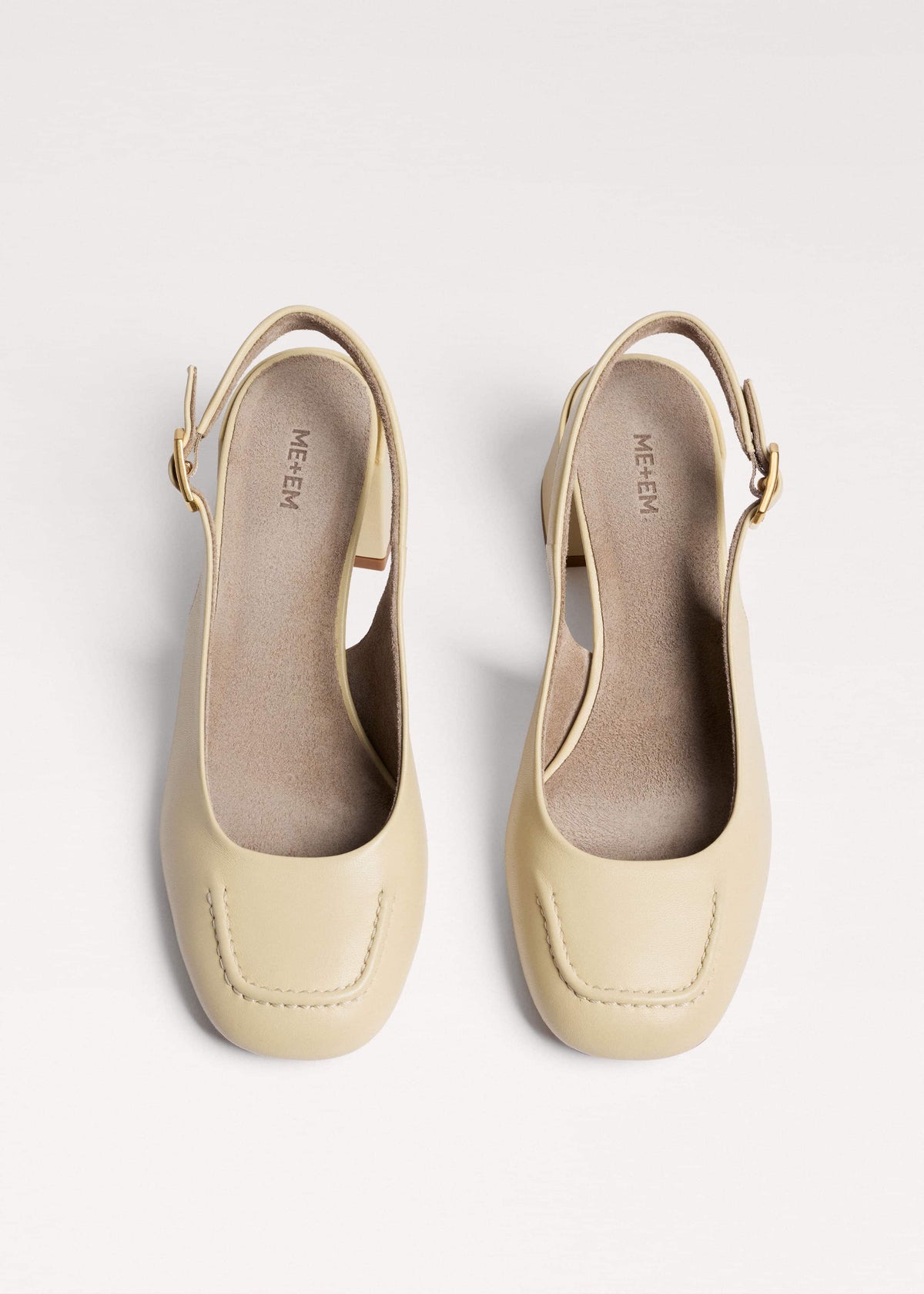 Cream Occasion Slingback Heel | ME+EM Clothing|Accessories