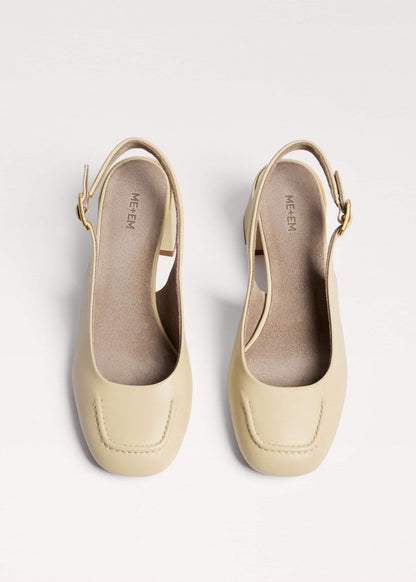 Cream Occasion Slingback Heel | ME+EM Clothing|Accessories