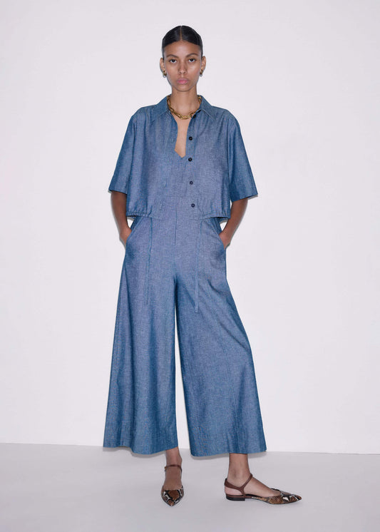Blue 2-in-1 Jumpsuit | ME+EM Clothing