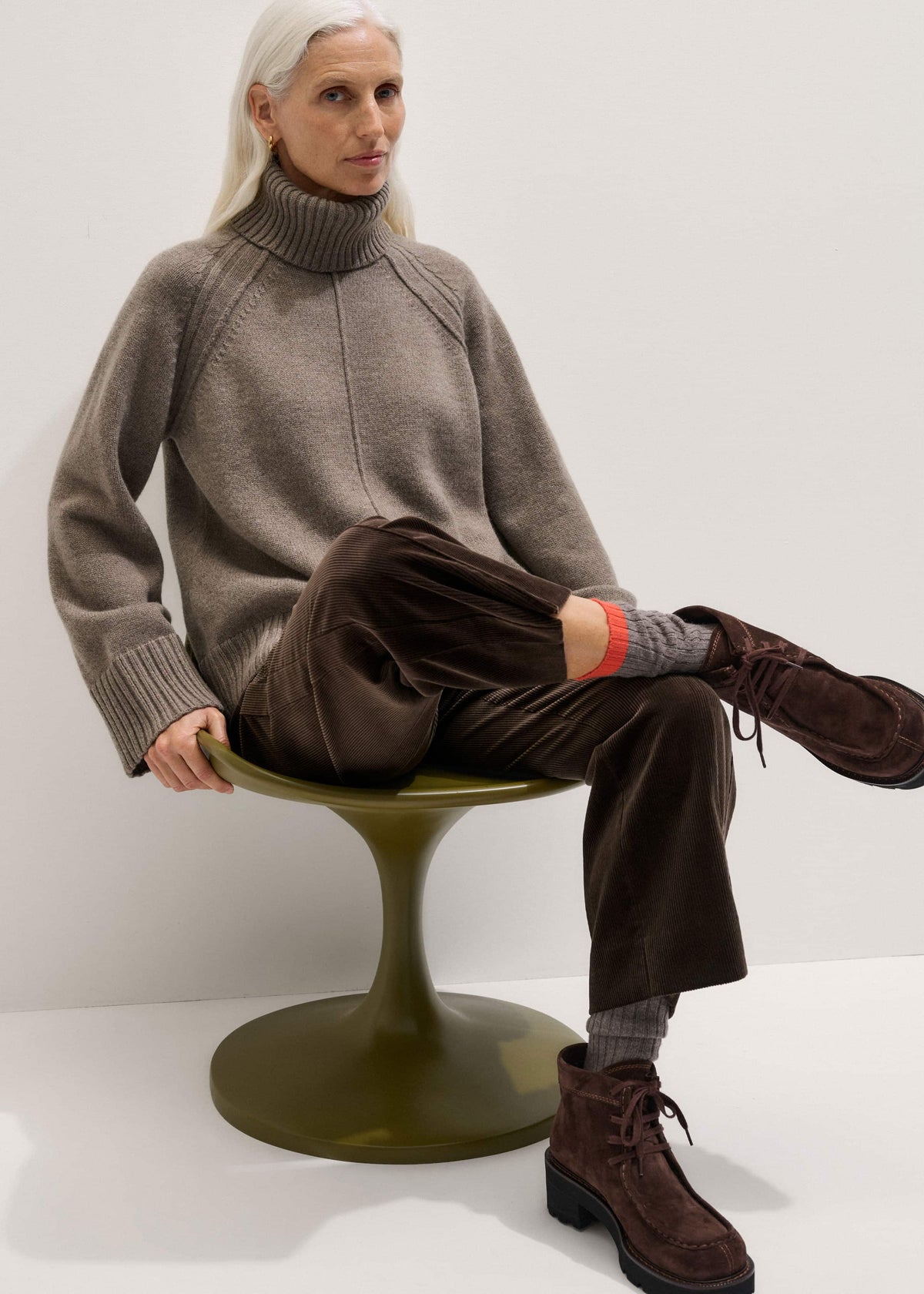Brown Boot Sock | ME+EM Clothing