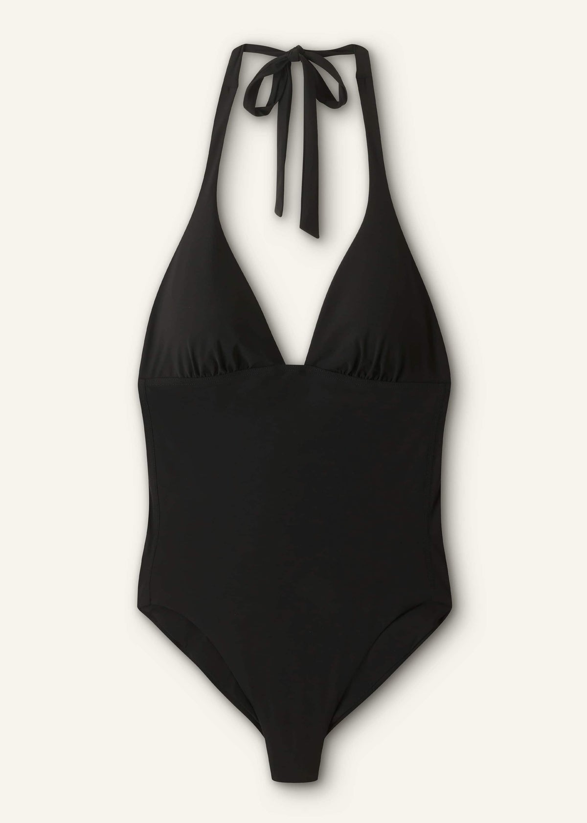Black Adjustable Halterneck Swimsuit | ME+EM Clothing