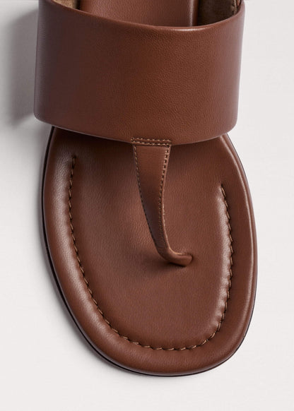 Brown Minimal Sandal | ME+EM Accessories