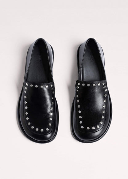 Black Stud Travel Loafer | ME+EM Accessories