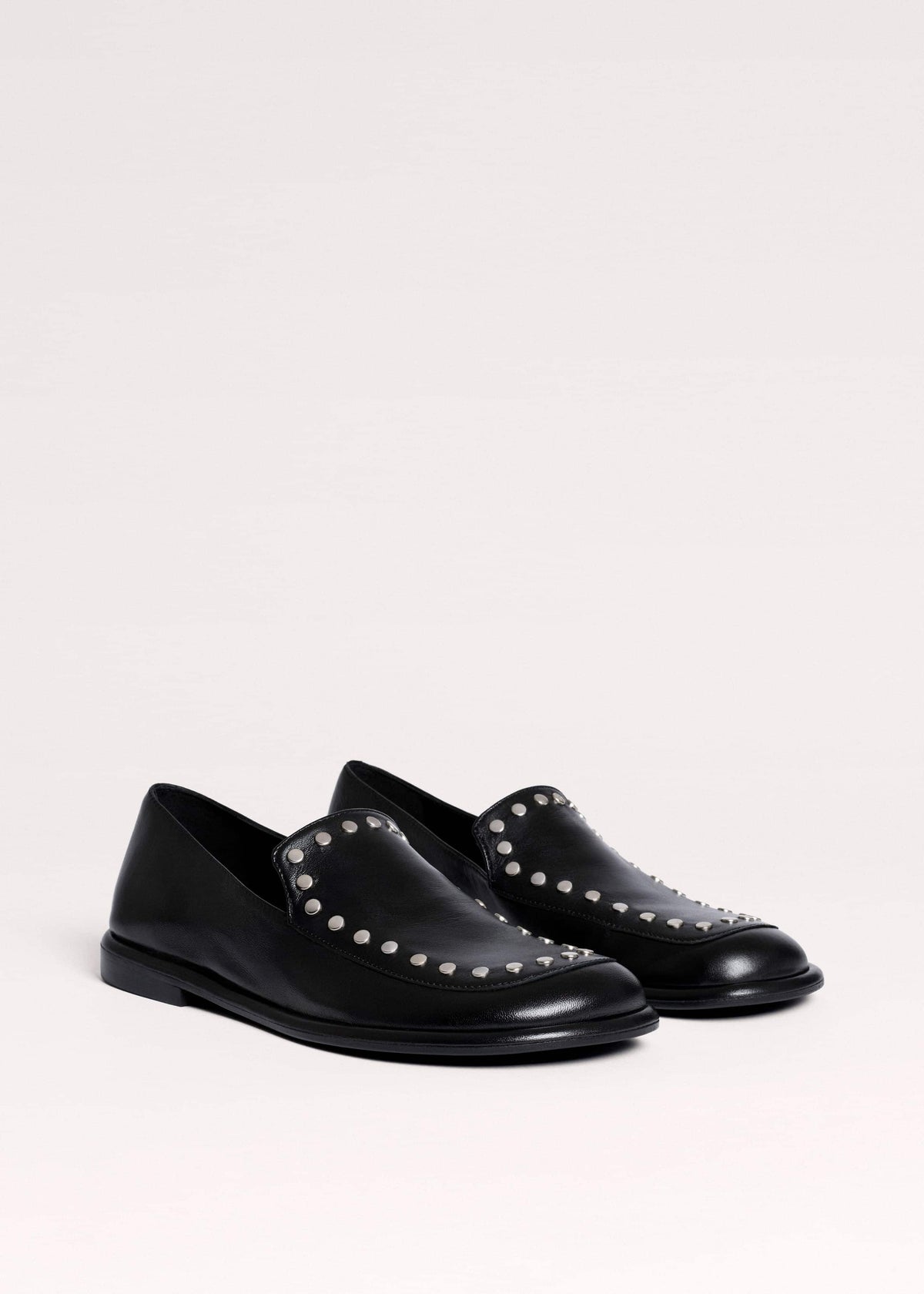 Black Stud Travel Loafer | ME+EM Accessories