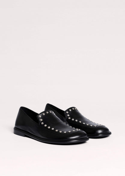 Black Stud Travel Loafer | ME+EM Accessories