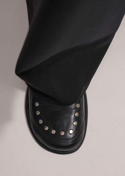 Black Stud Travel Loafer | ME+EM Accessories