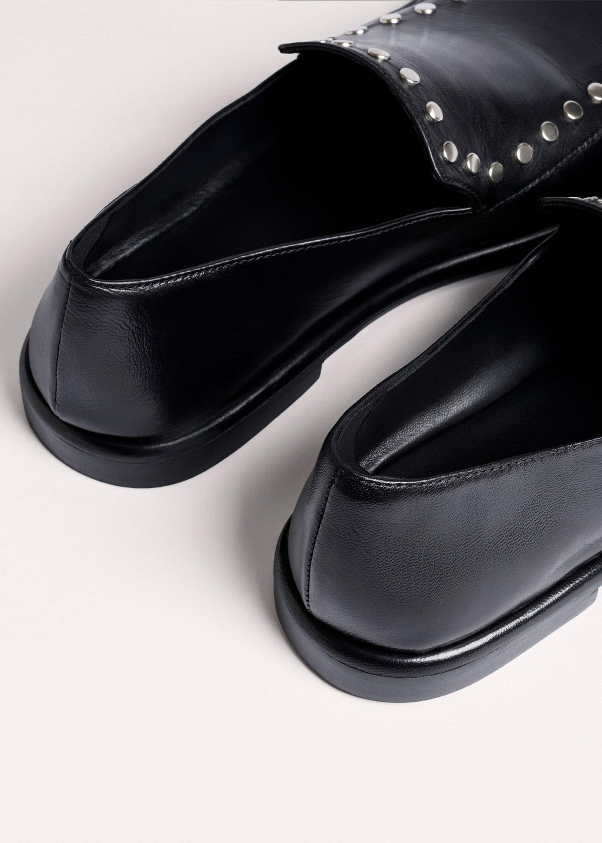 Black Stud Travel Loafer | ME+EM Accessories