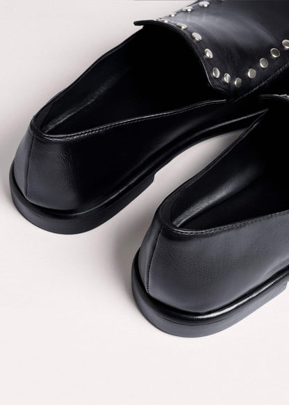 Black Stud Travel Loafer | ME+EM Accessories