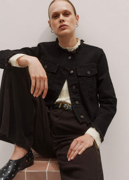 Black Studded Slipper | ME+EM Accessories
