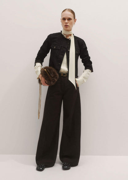 Black Studded Slipper | ME+EM Accessories