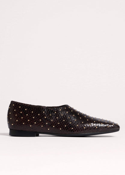 Brown Square Toe Slipper | ME+EM Accessories